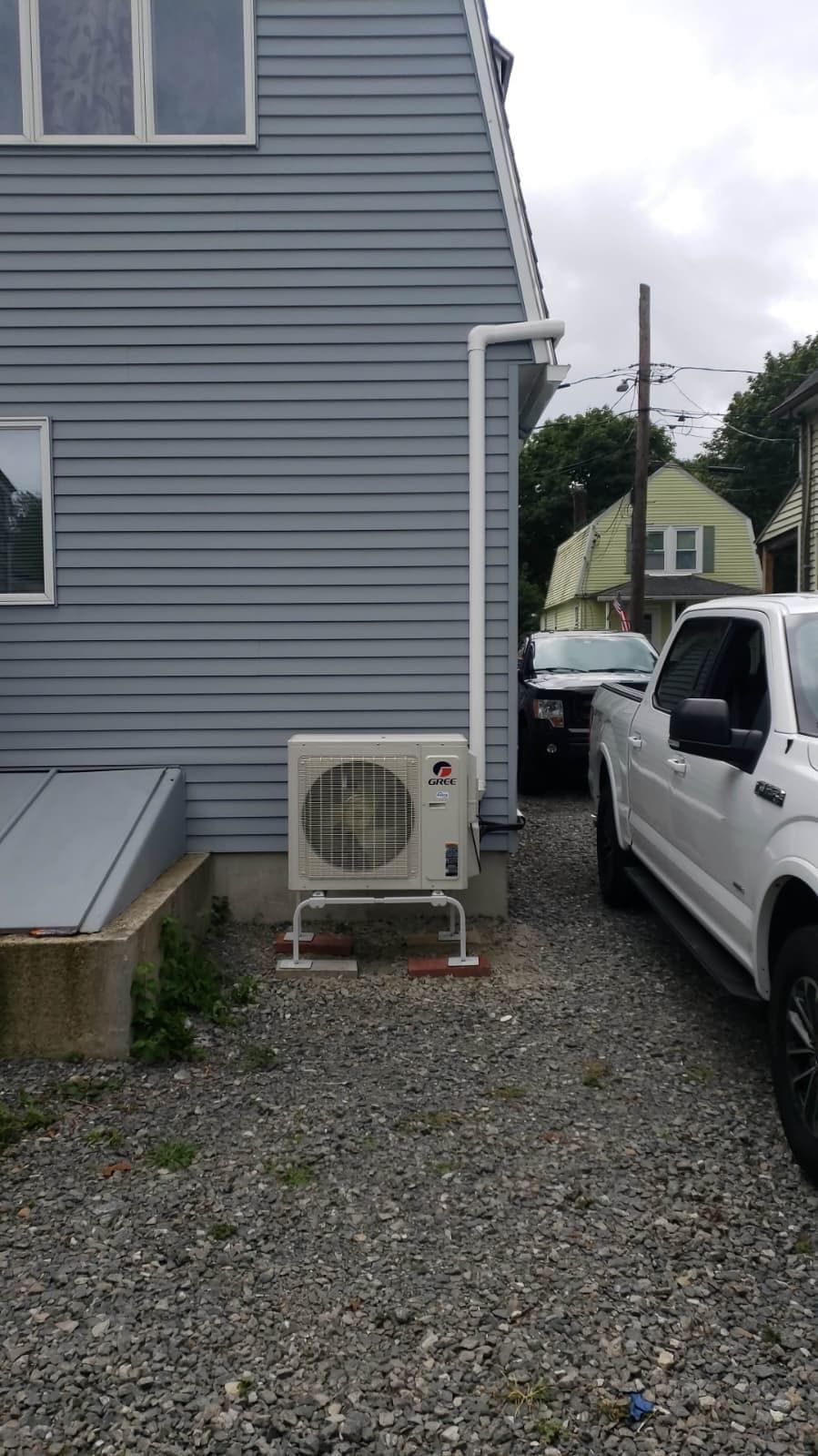 Completed AC install