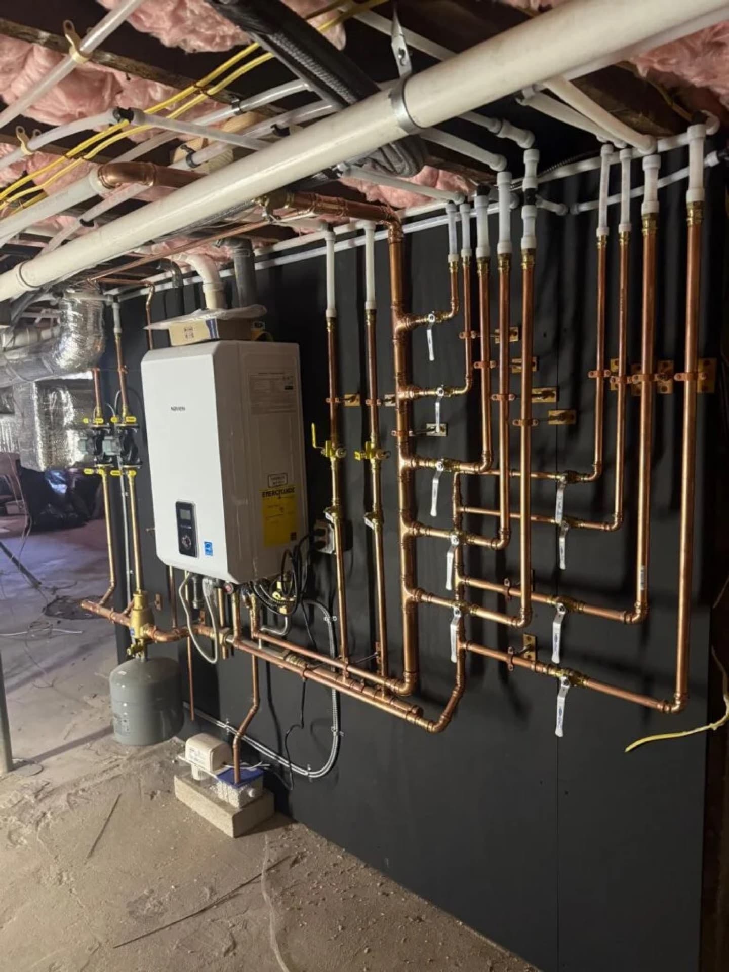 Water heater installation
